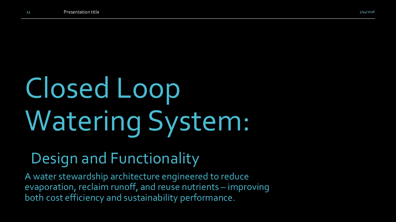 Apex Biogenics Overview, Commercial Wholesale Nursery Slide 11 