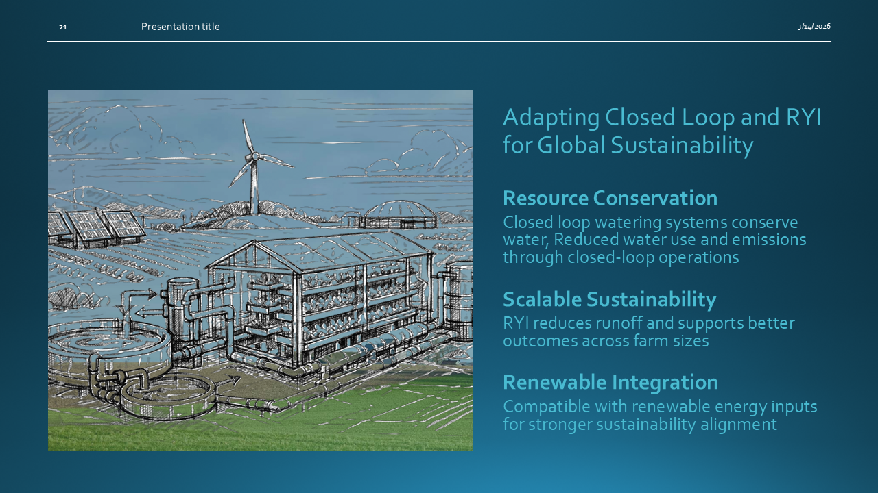 Apex Biogenics Overview, Commercial Wholesale Nursery Slide 21 